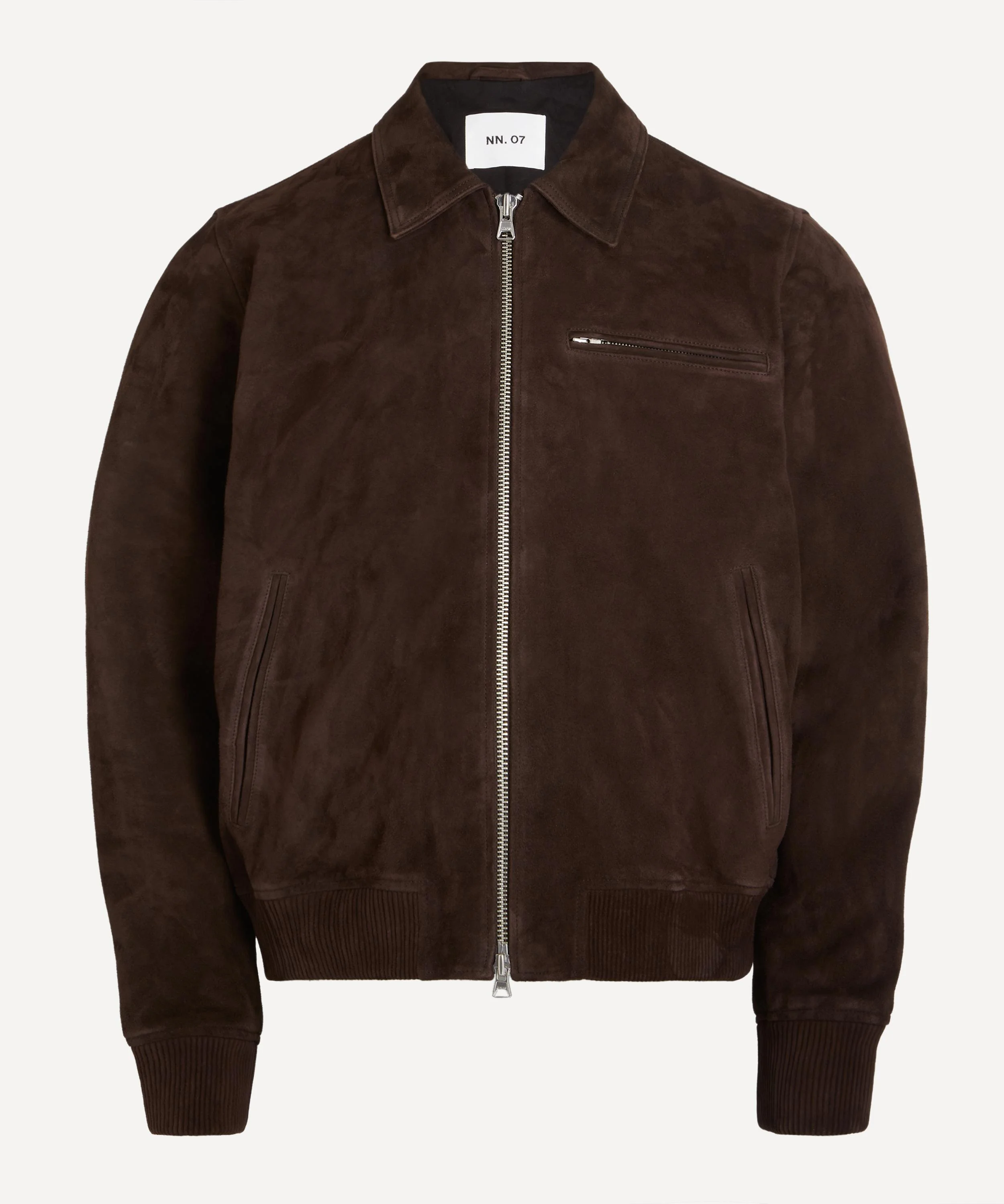 Owen Zip Suede Jacket - 1