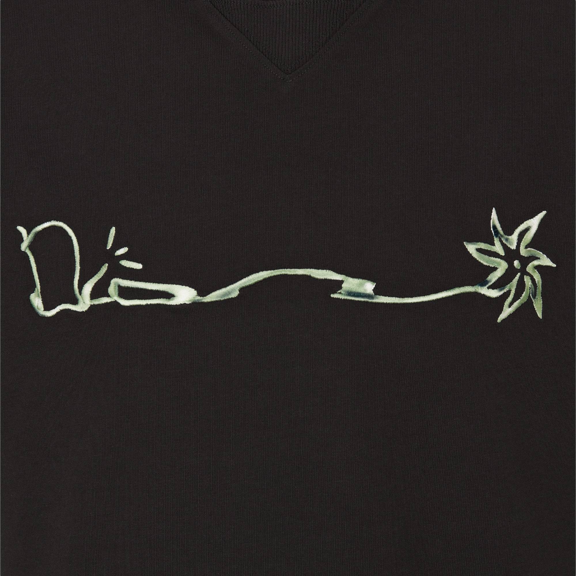 Dior x Cactus Jack Oversized T-Shirt 'Black' - 2