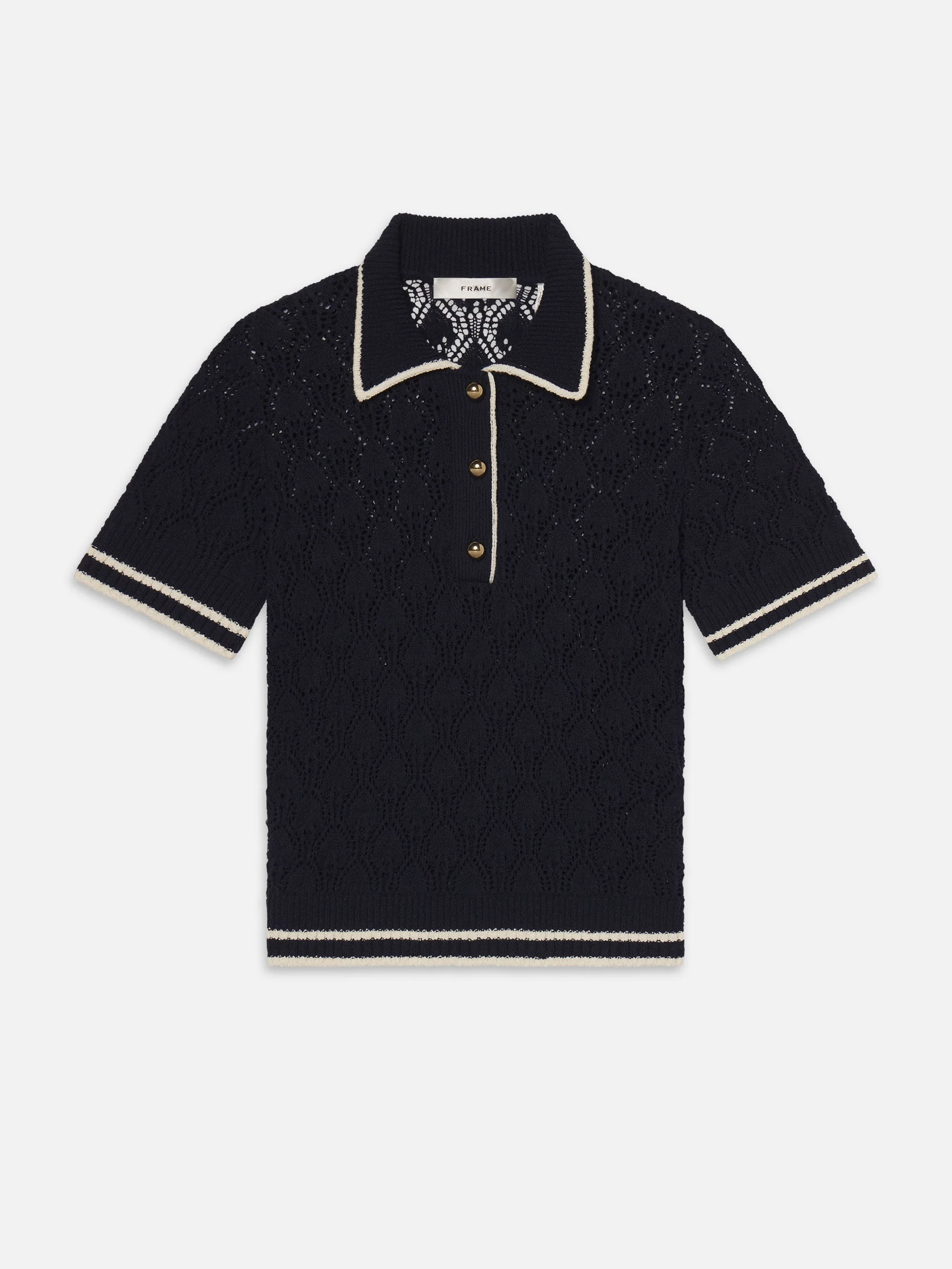 The Rookie Polo in Navy Multi - 1