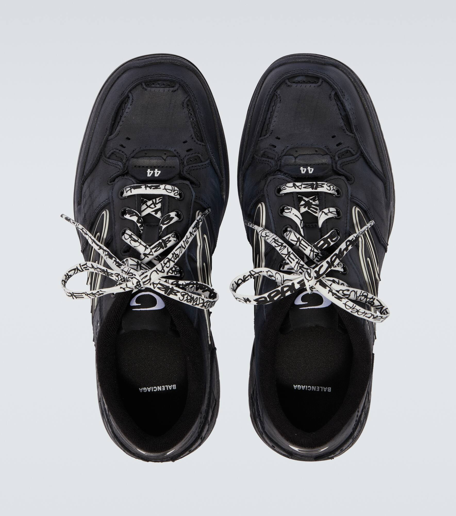 Hamptons leather sneakers - 4