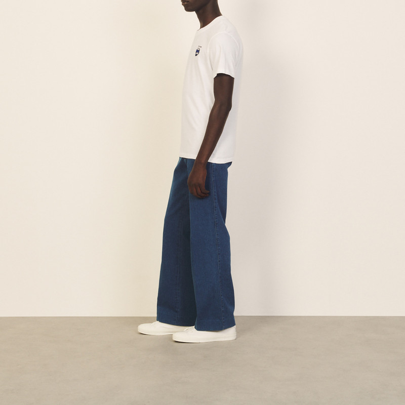 Cotton T-shirt with patch 4