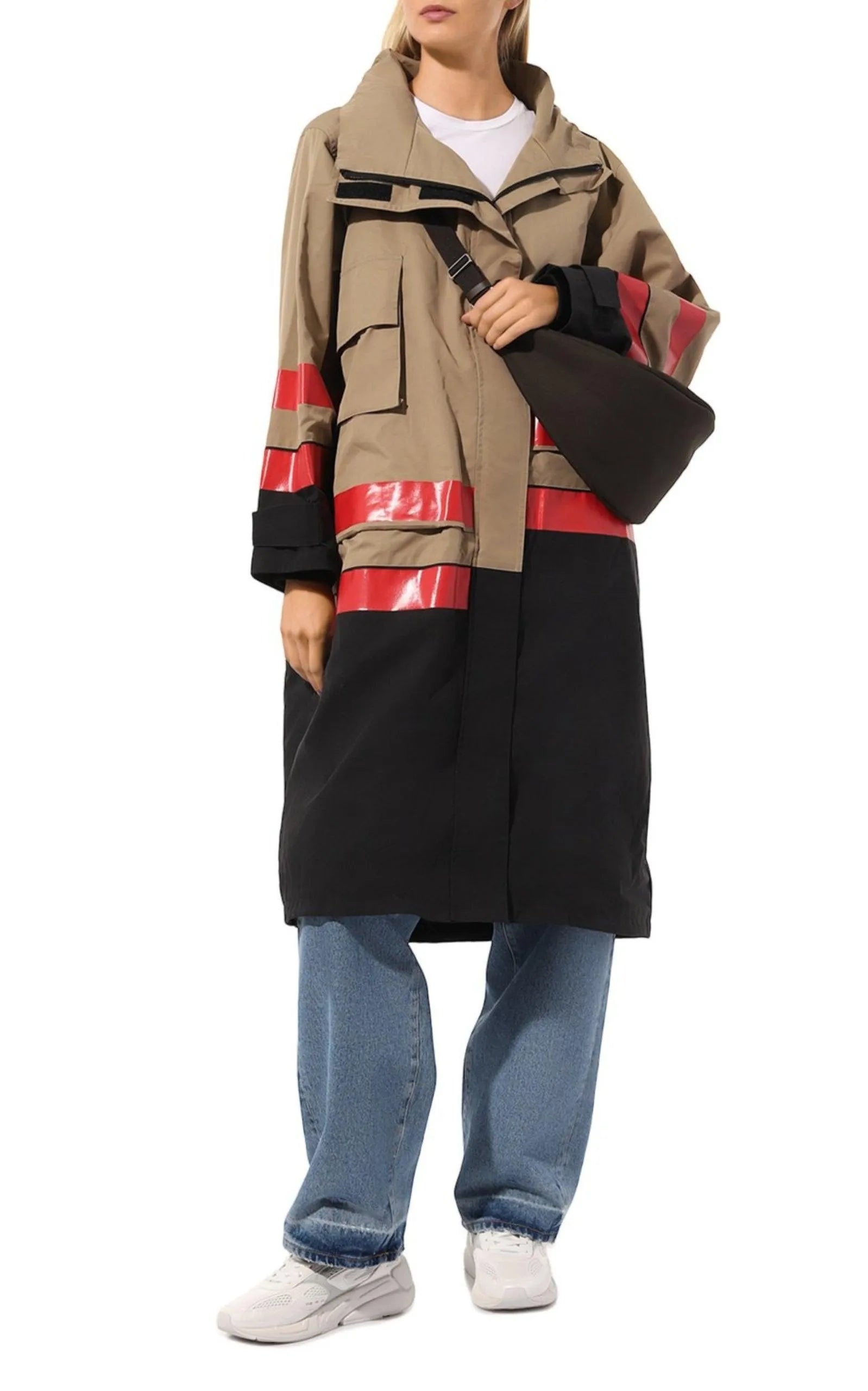 x Balenciaga The Hacker Technical Cotton Twill Parka - 2