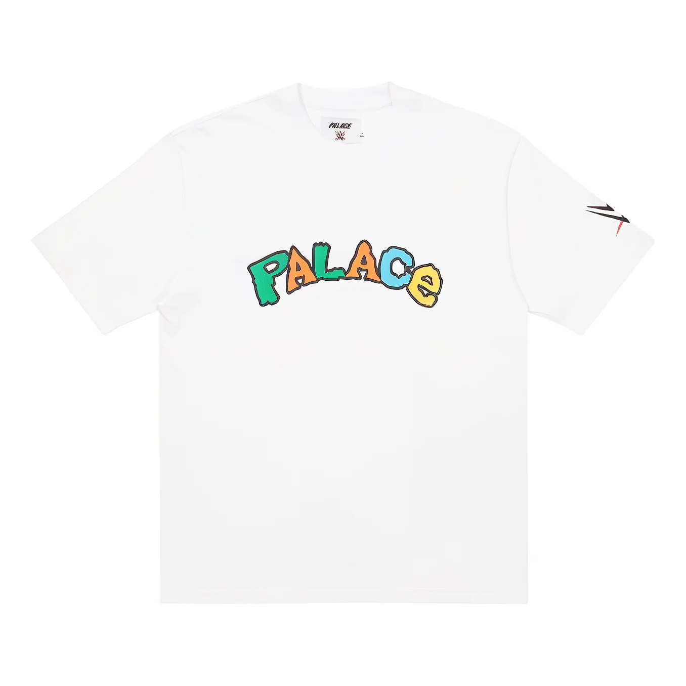 Palace X WWE SS23 Logo T-Shirt 'White' P22TS460 - 1