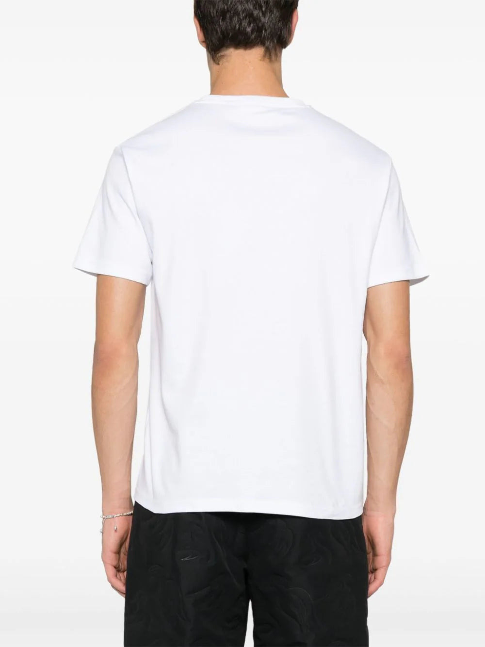 T-Shirt With Logo Application - 4