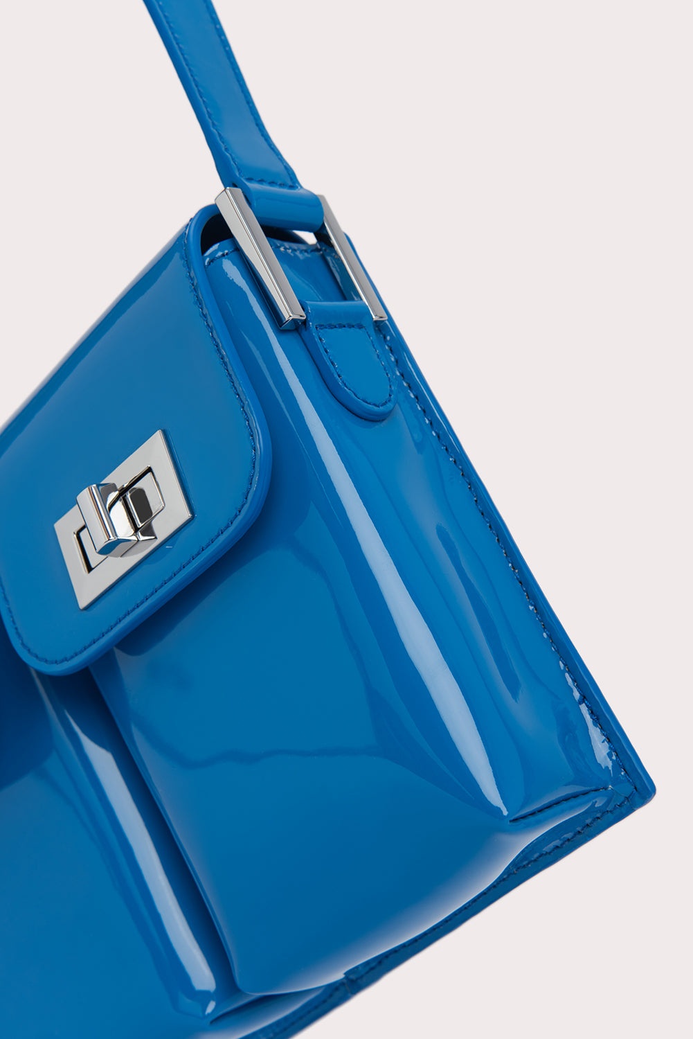 Billy Cerulean Patent Leather - 3