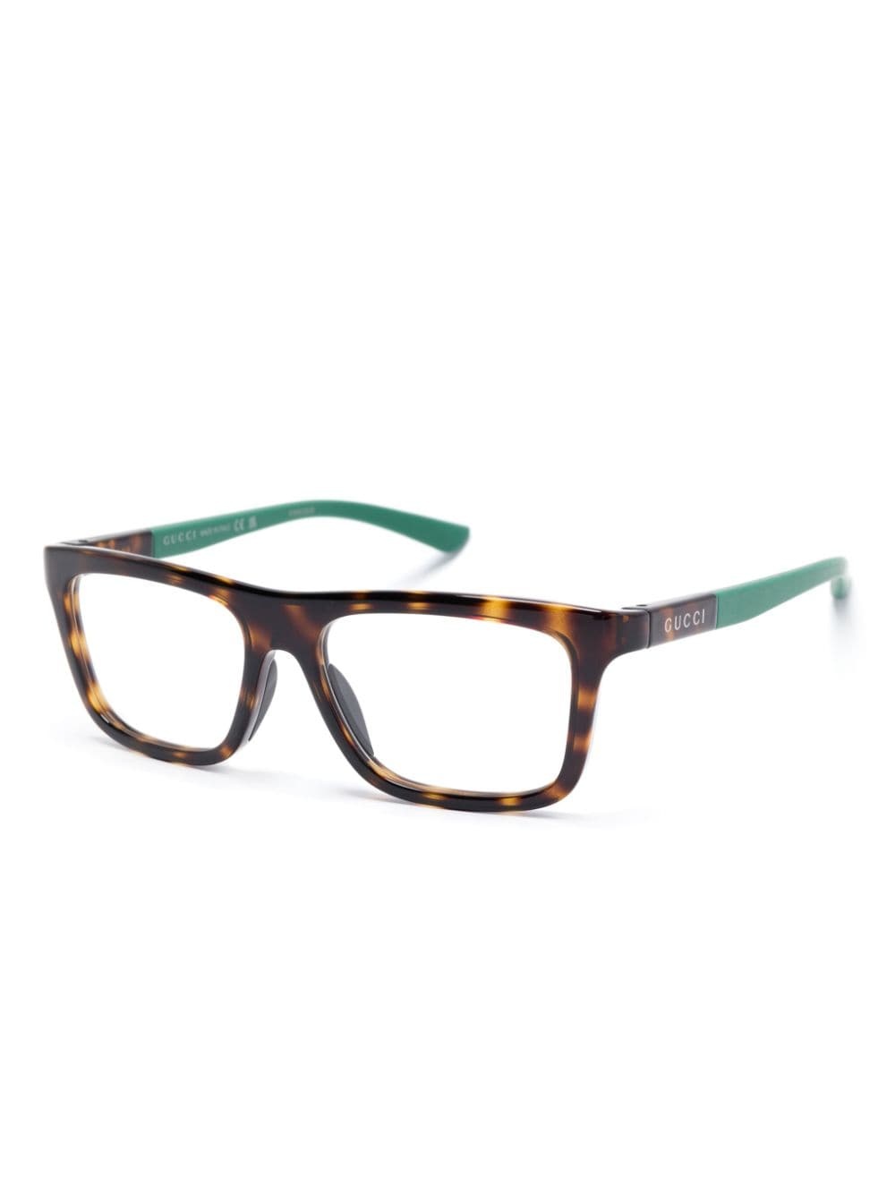 square-frame glasses - 2
