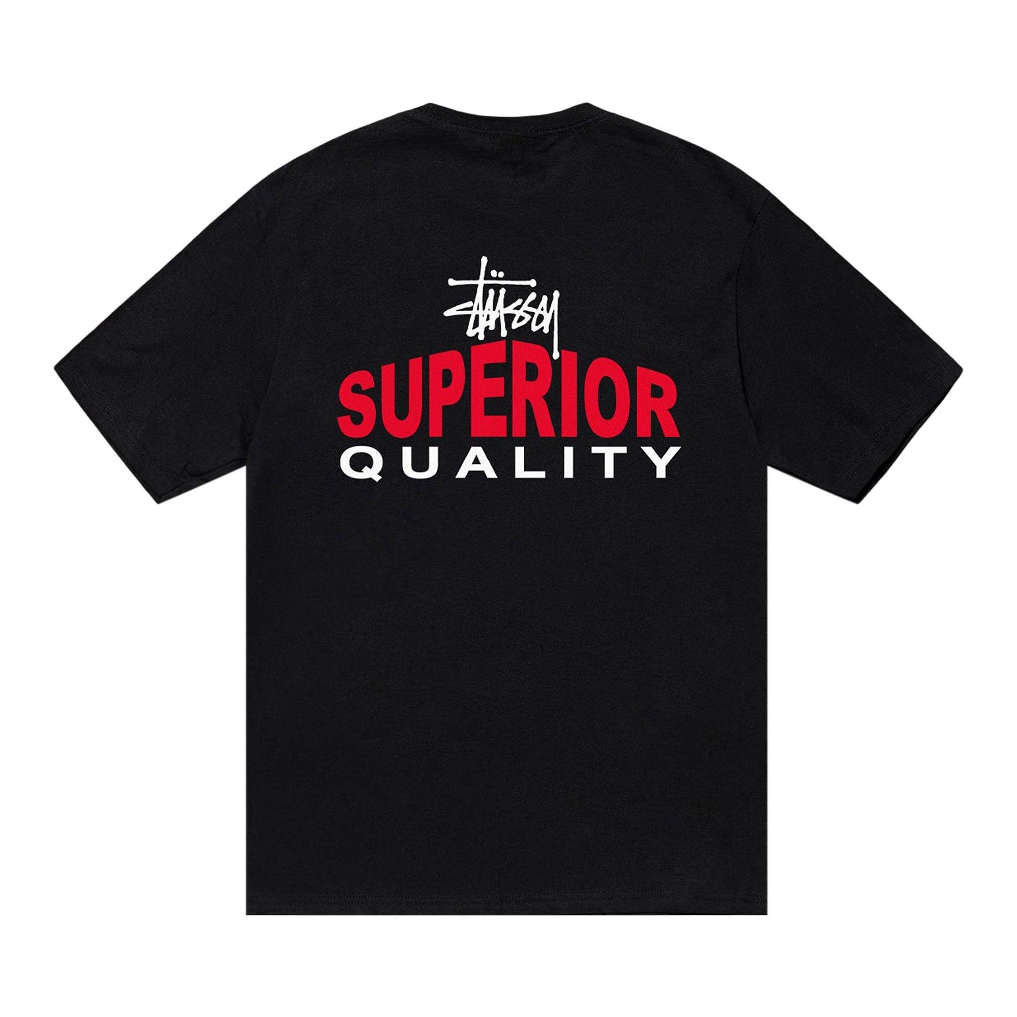 Stussy Superior Quality Tee 'Black' - 2