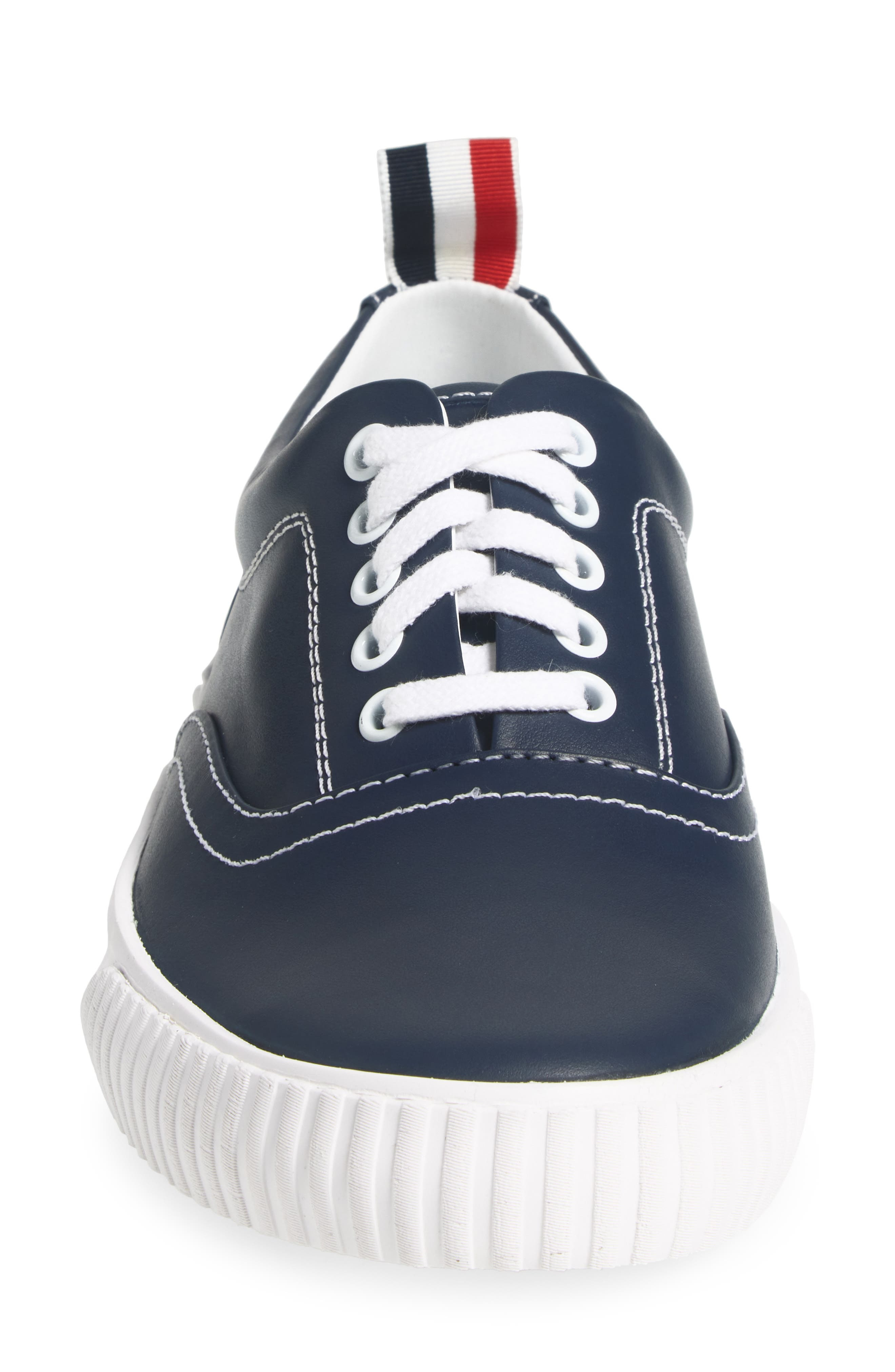 Thom Browne Heritage Low Top Sneaker in Navy at Nordstrom - 4
