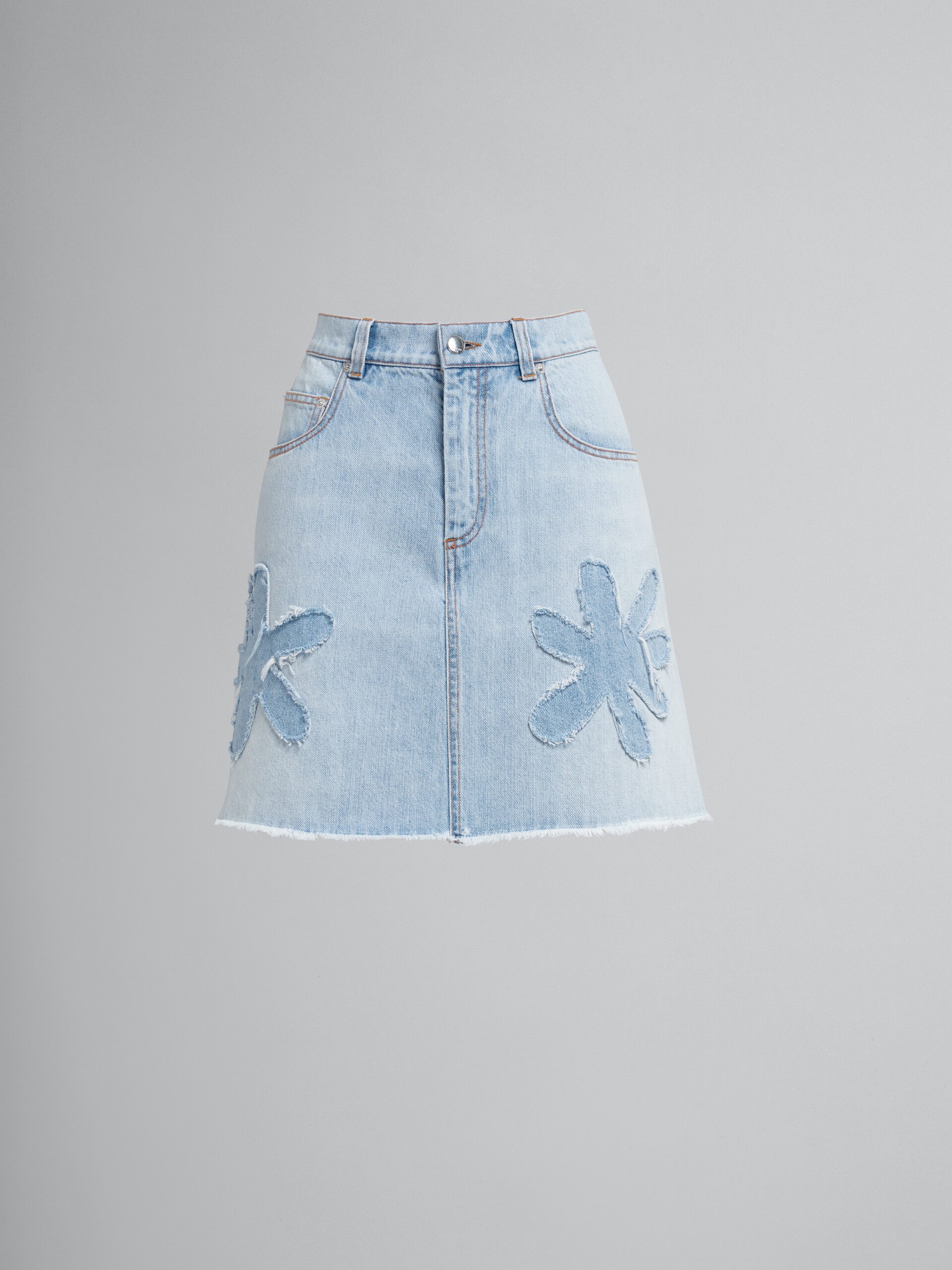 DAISY DENIM MINI SKIRT - 1