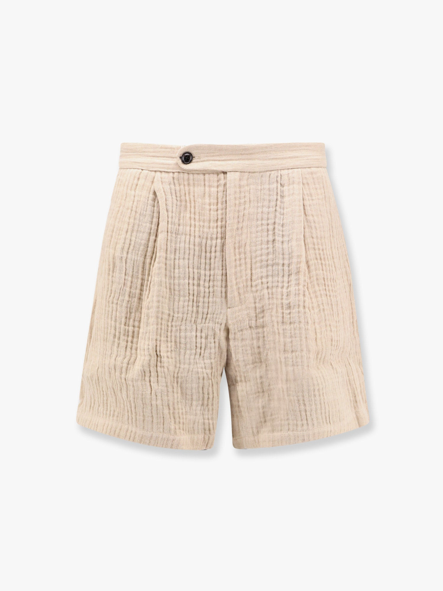Tonywack Double Weave Linen Bermuda Shorts - 1