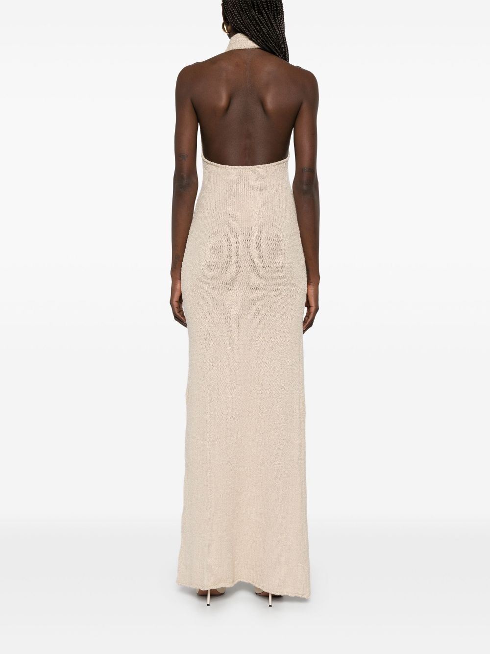 knitted midi dress - 4