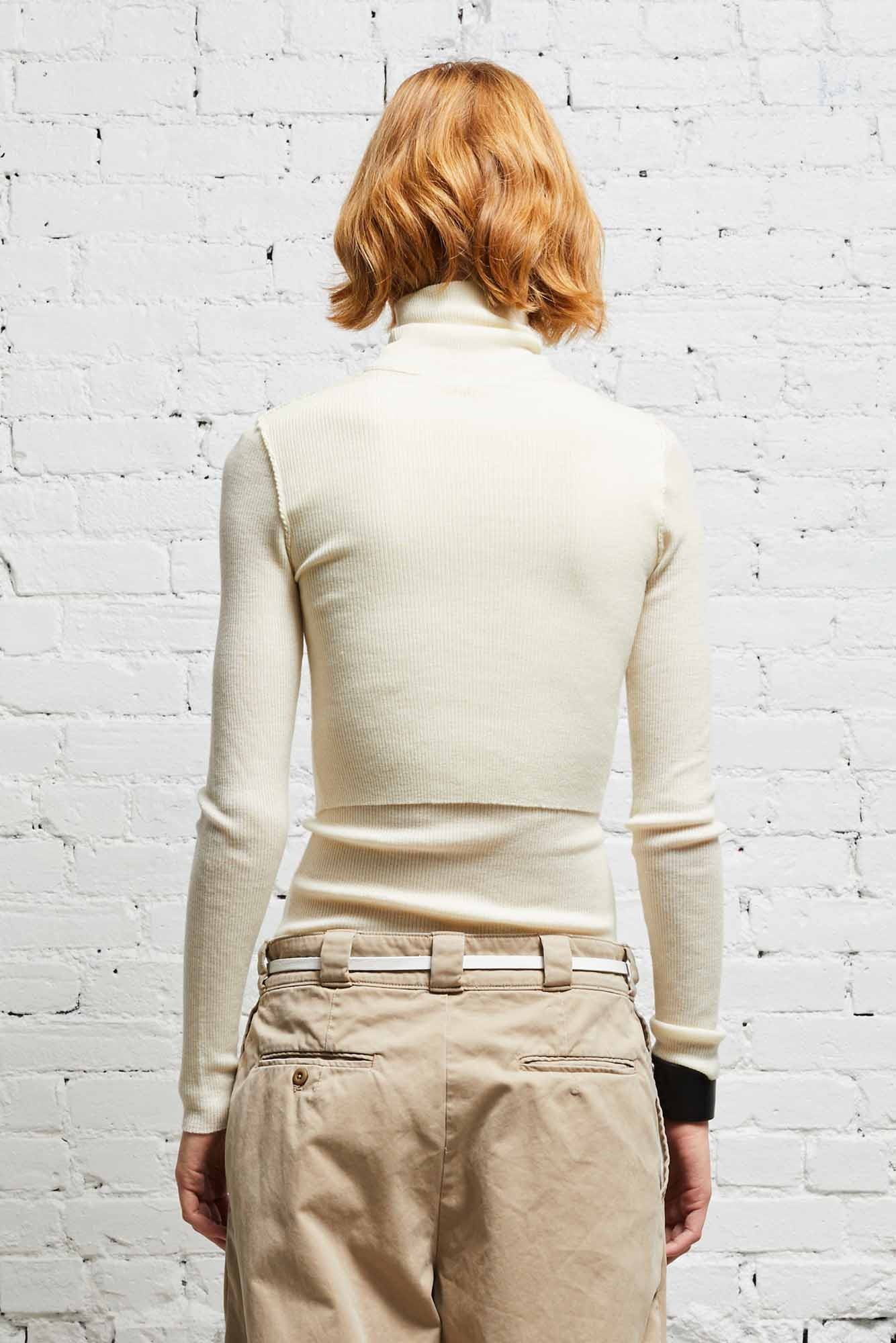 CREWNECK TWIN SET - ECRU - 4