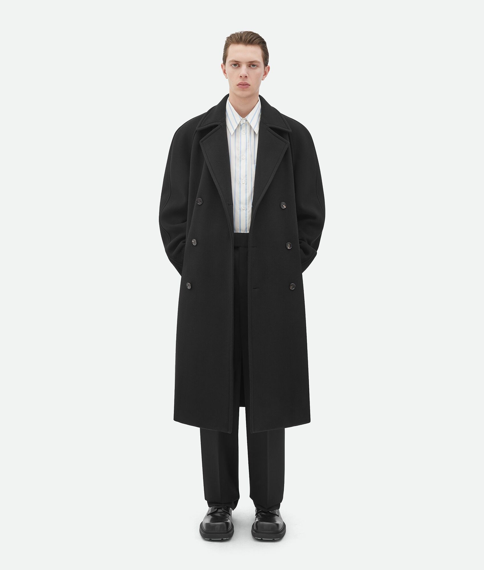 Wool And Cashmere Coat - 1