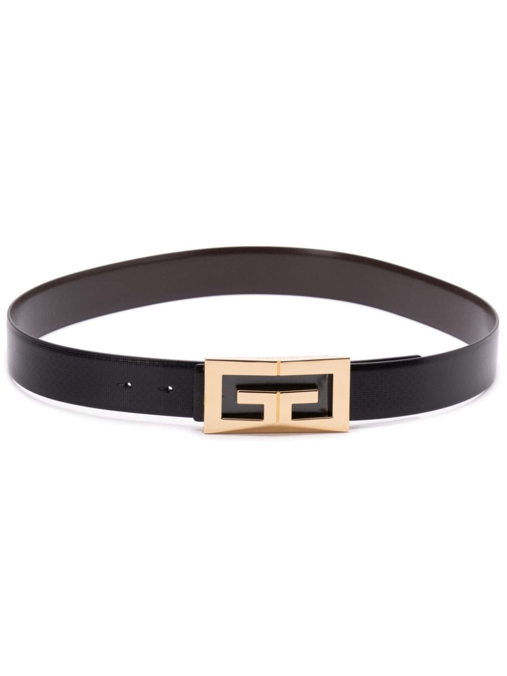 logo-buckle belt - 1