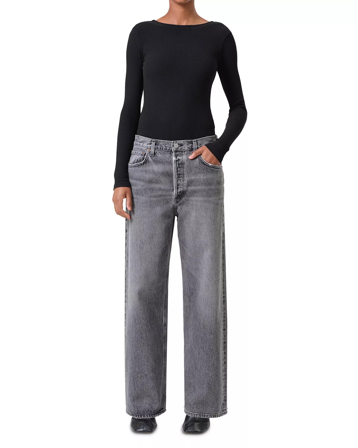 Low Slung Baggy Jeans - 2