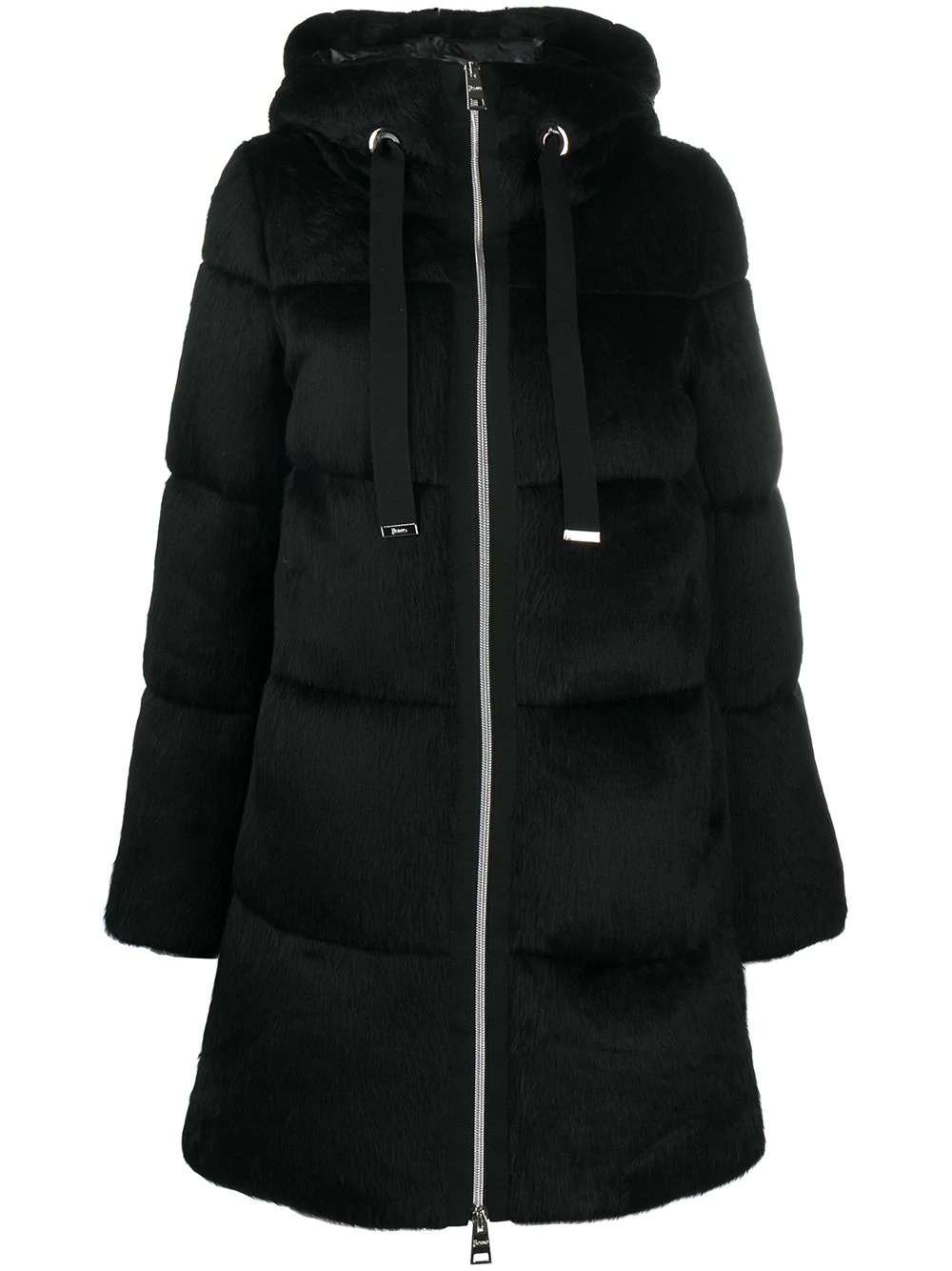 mid-length puffer jacket - 1