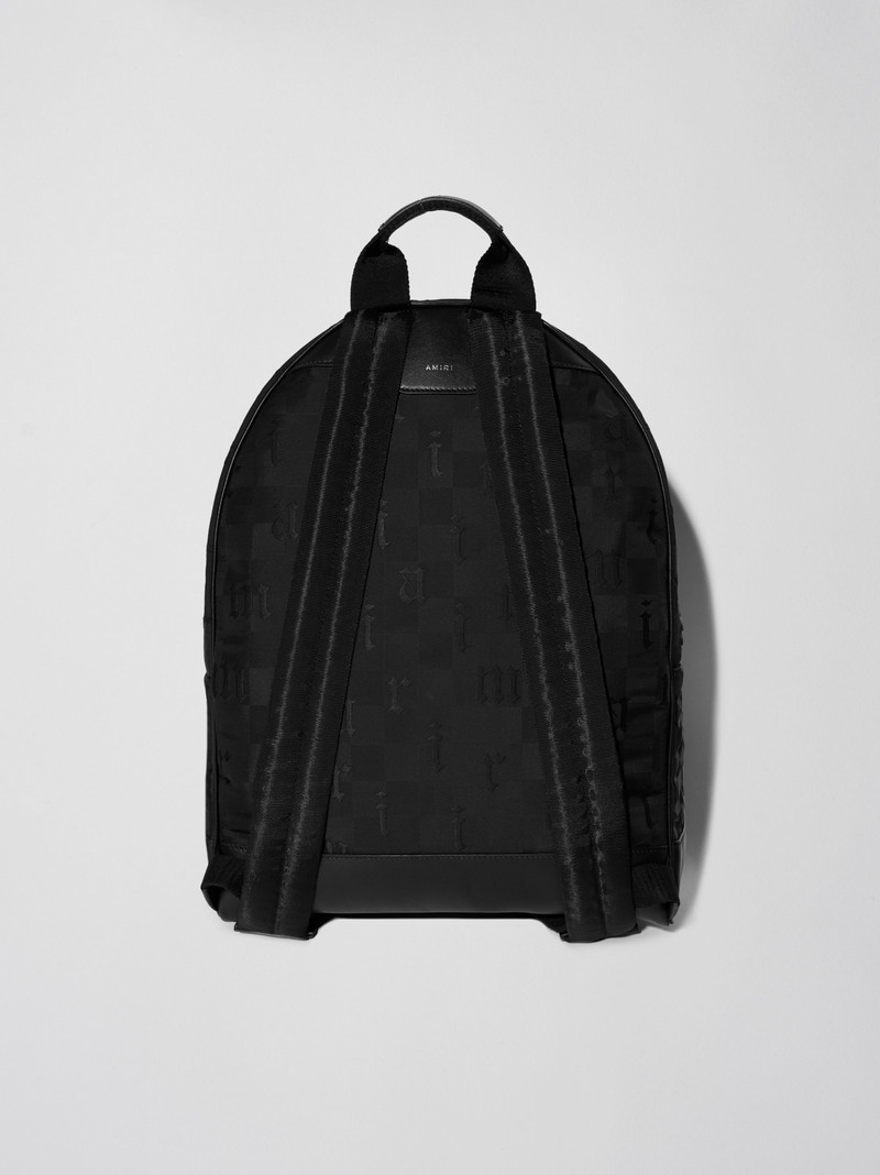 AMIRI NYLON JACQUARD BACKPACK outlook