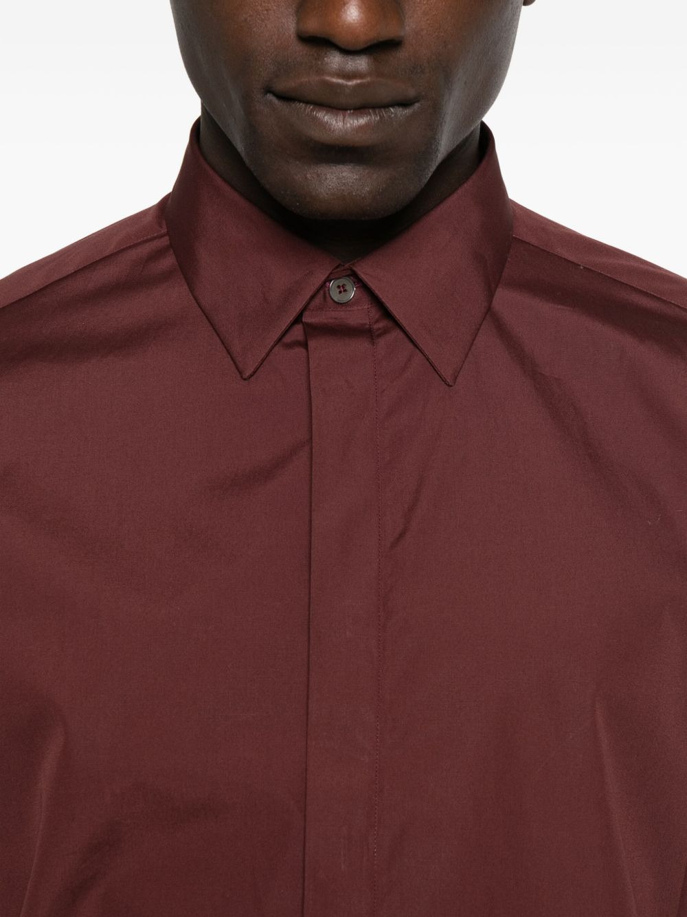 long-sleeve cotton shirt - 5