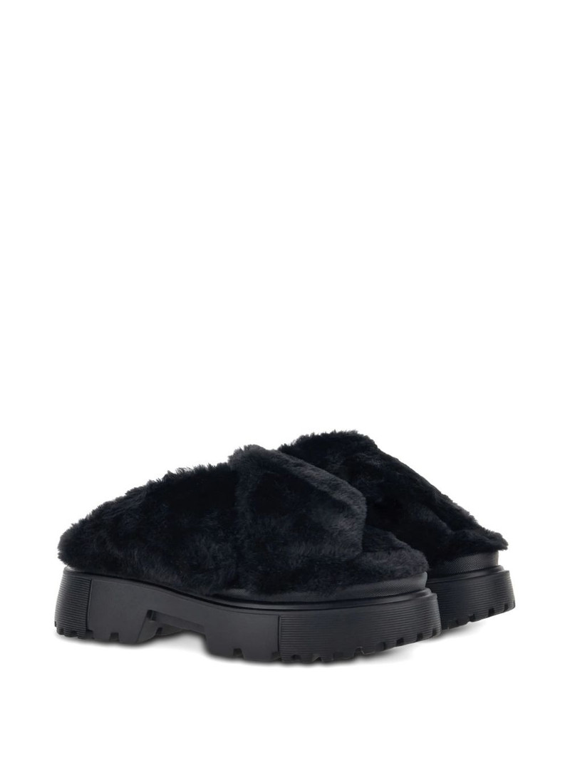 HOGAN crossed bands slides outlook