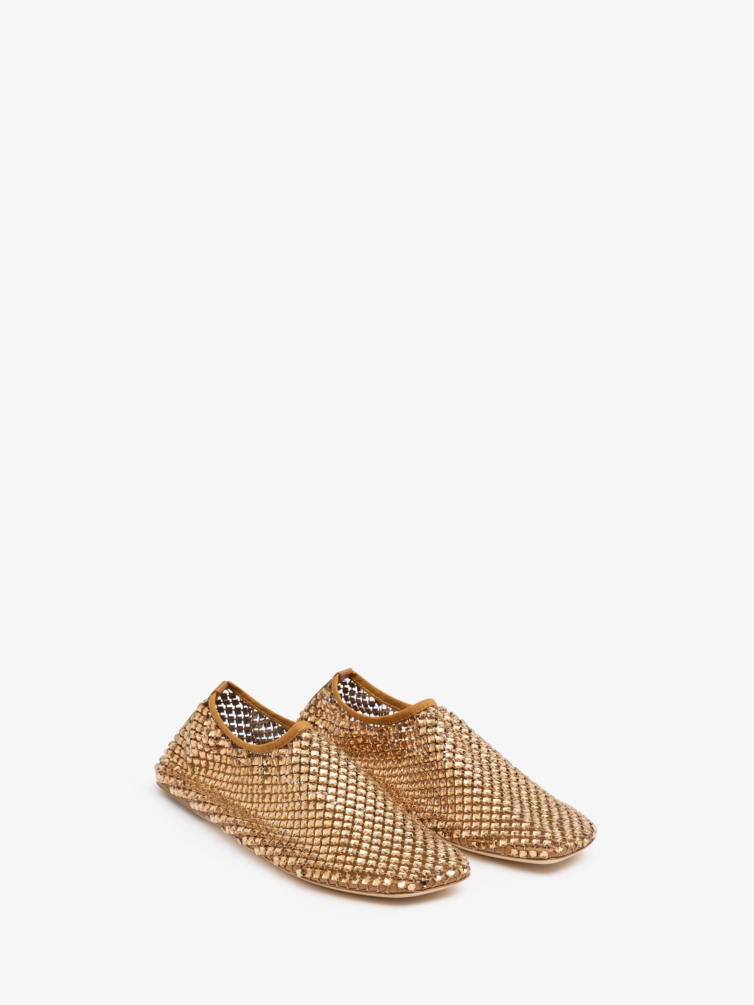 Minette Bezeled Flat - 4
