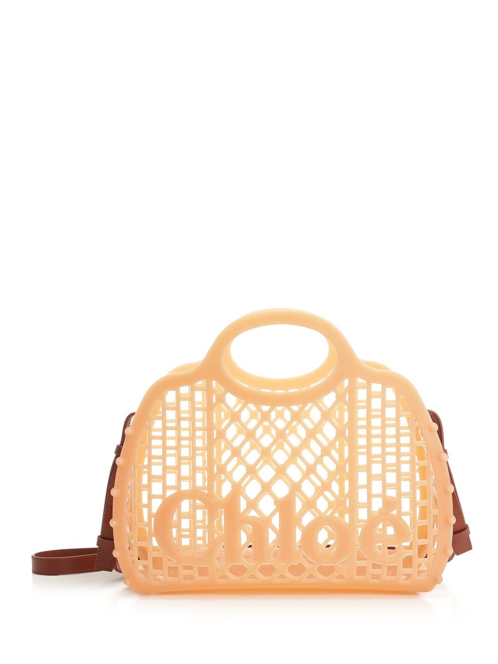 S517 - Chloe Cage Handbags Beige - 1