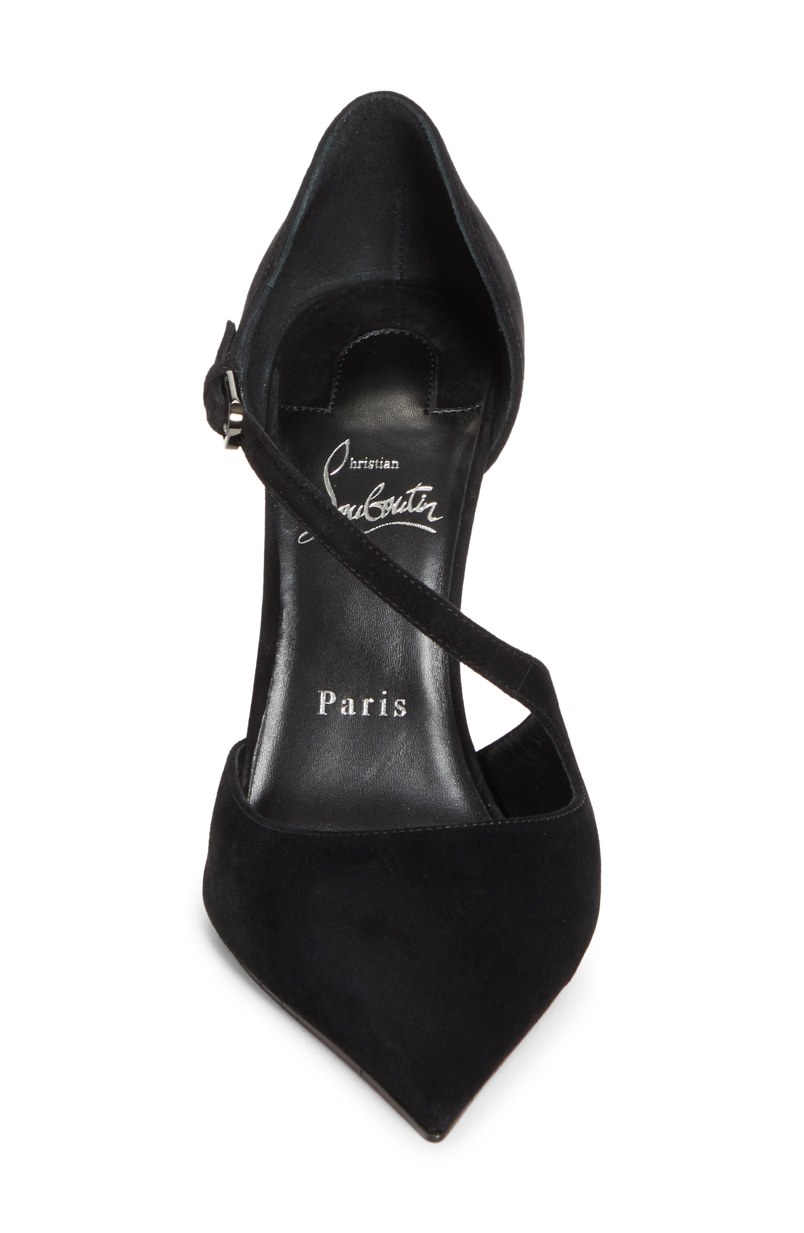 Christian Louboutin Miss Ziggyta d'Orsay Pump in Black at Nordstrom - 4