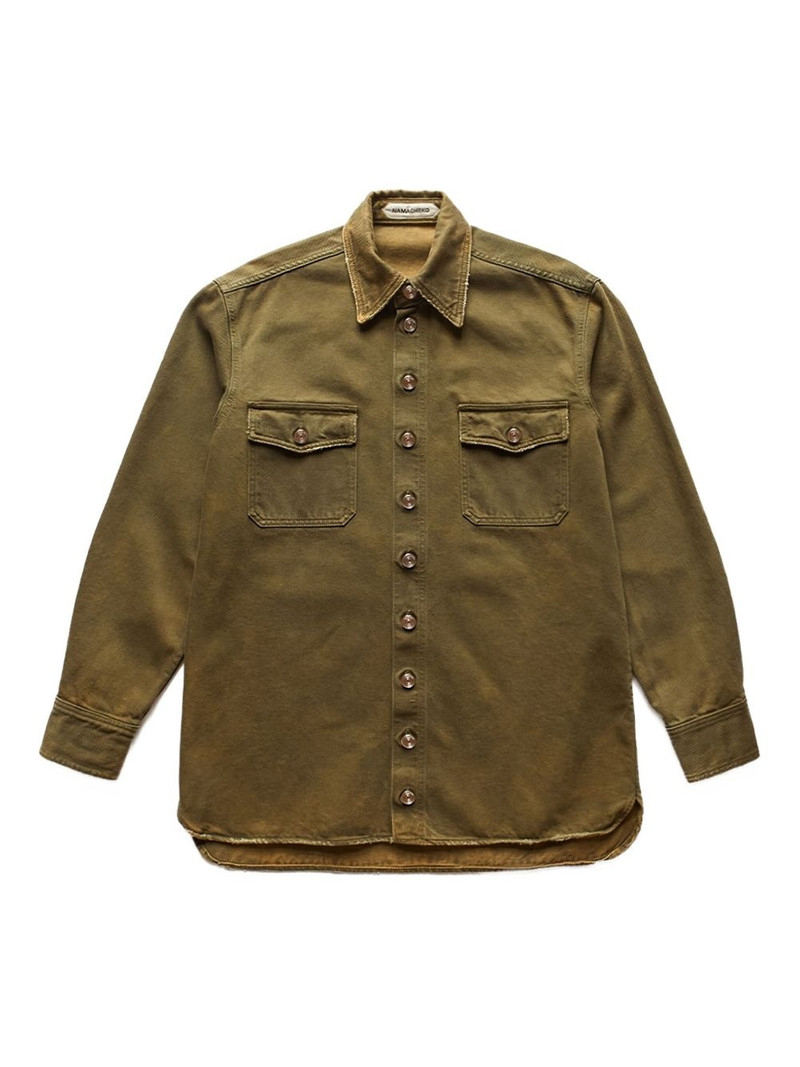 Hank "Green" denim shirt 1