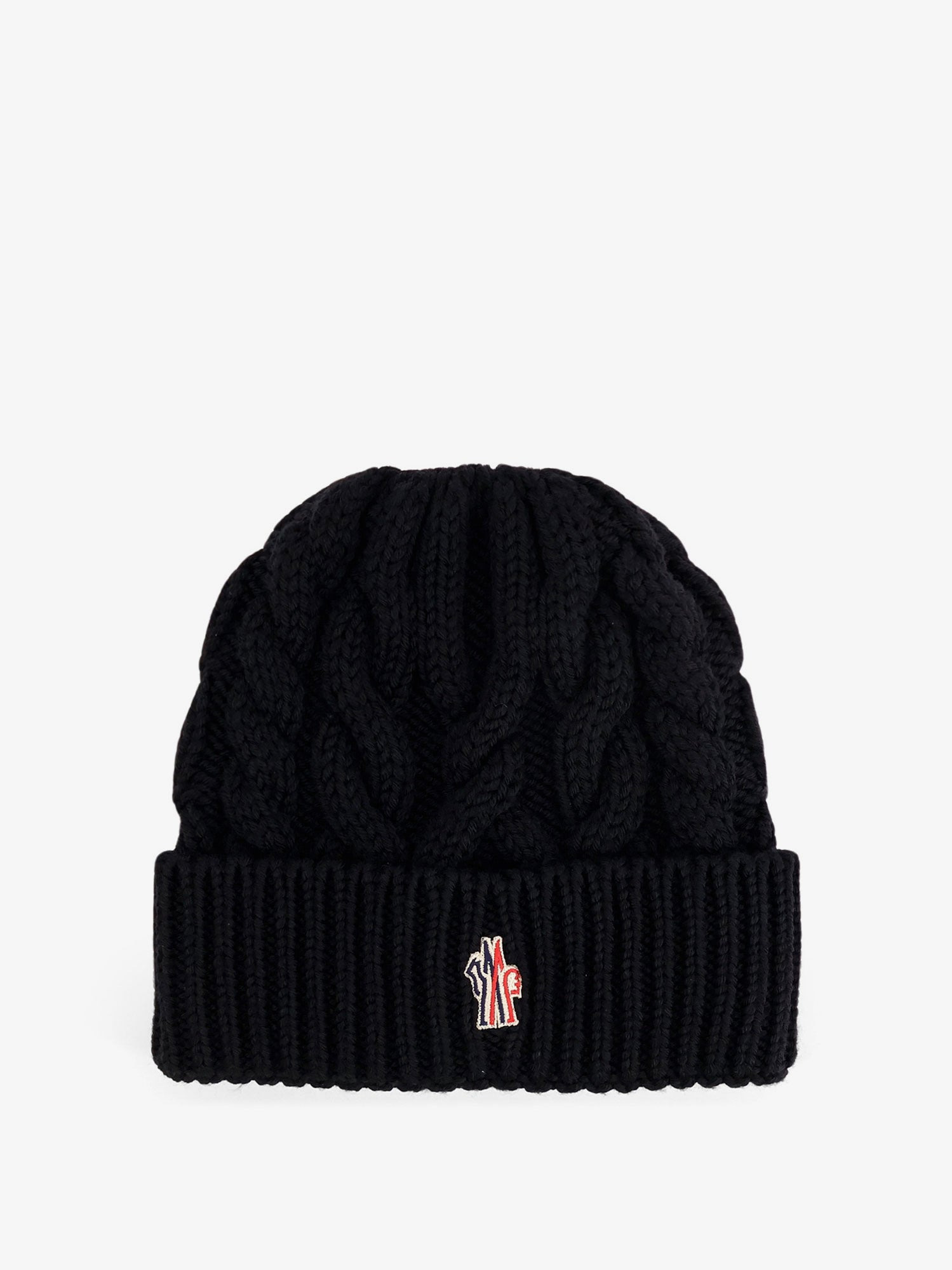 Virgin Wool Beanie Hat - 1