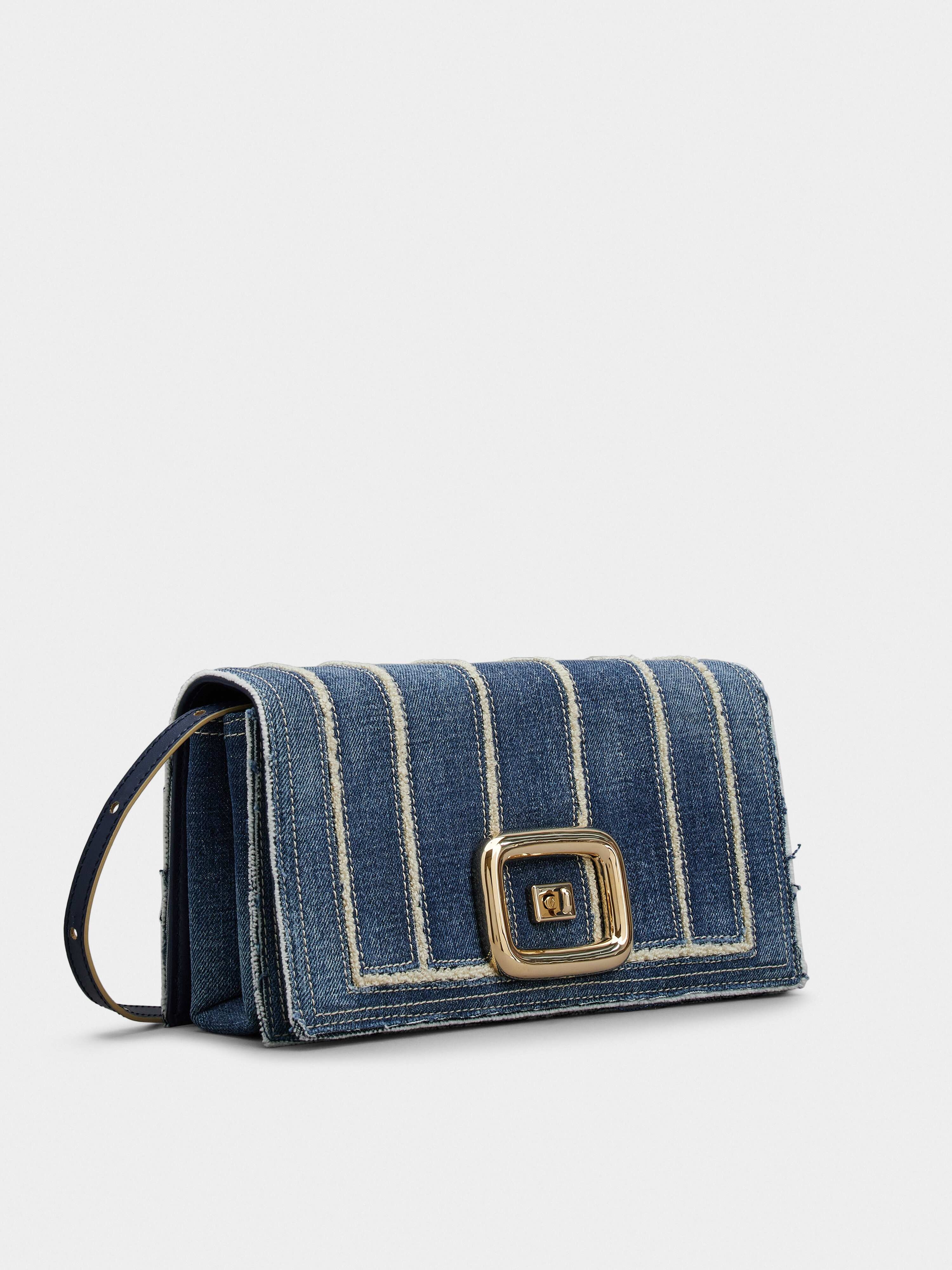 Viv' Choc Summertime Bag in Denim - 3