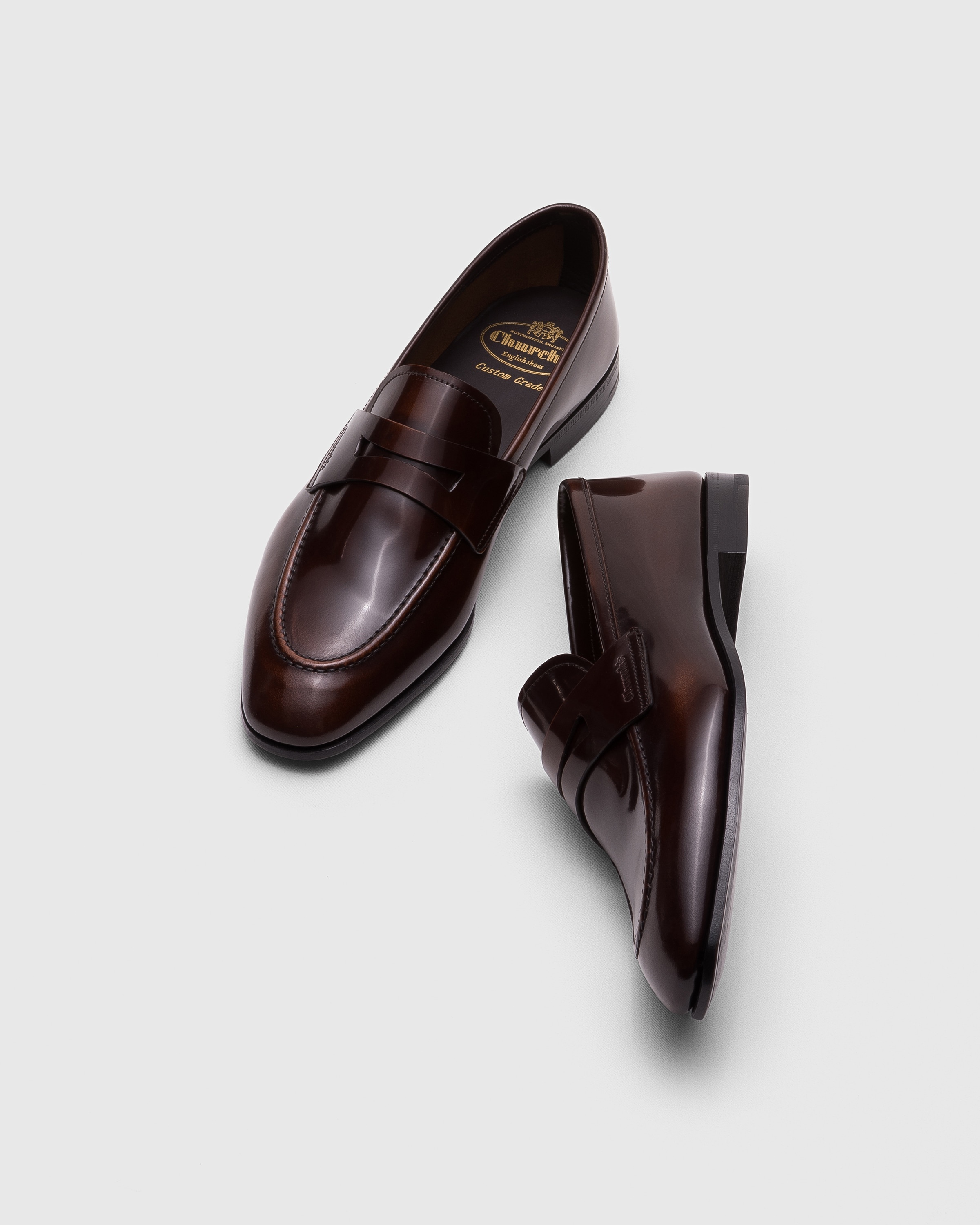 Polished Fumé Loafer - 2