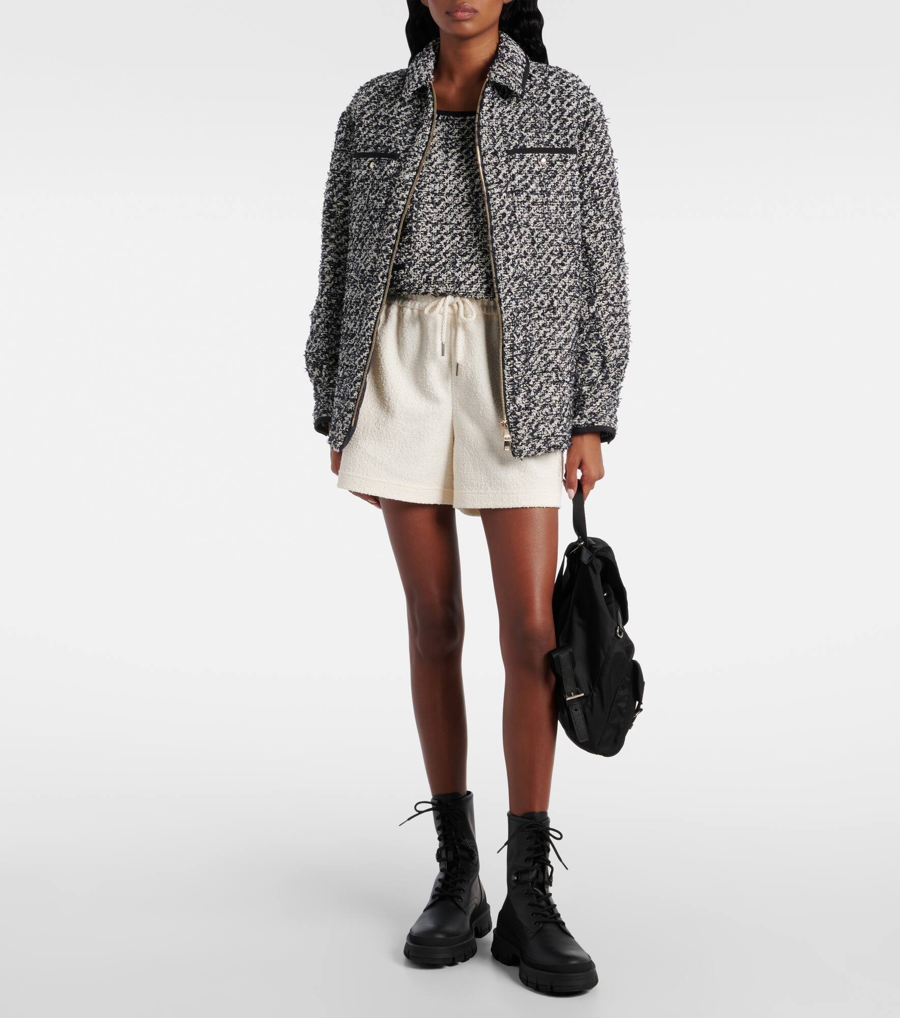 Tweed bomber jacket - 2