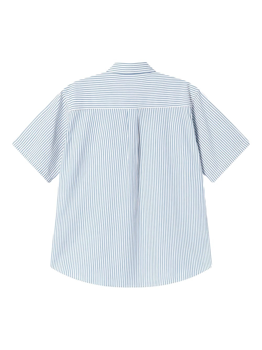 striped cotton shirt - 6