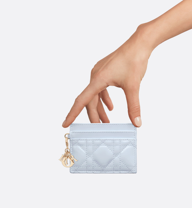 Lady Dior Freesia Card Holder 3