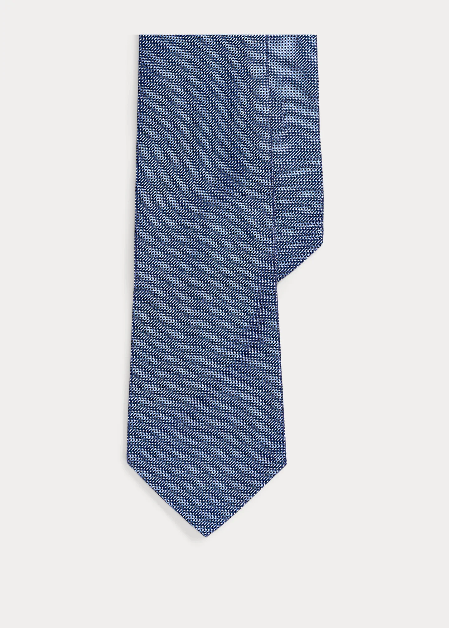 Pin Dot Silk Narrow Tie - 1