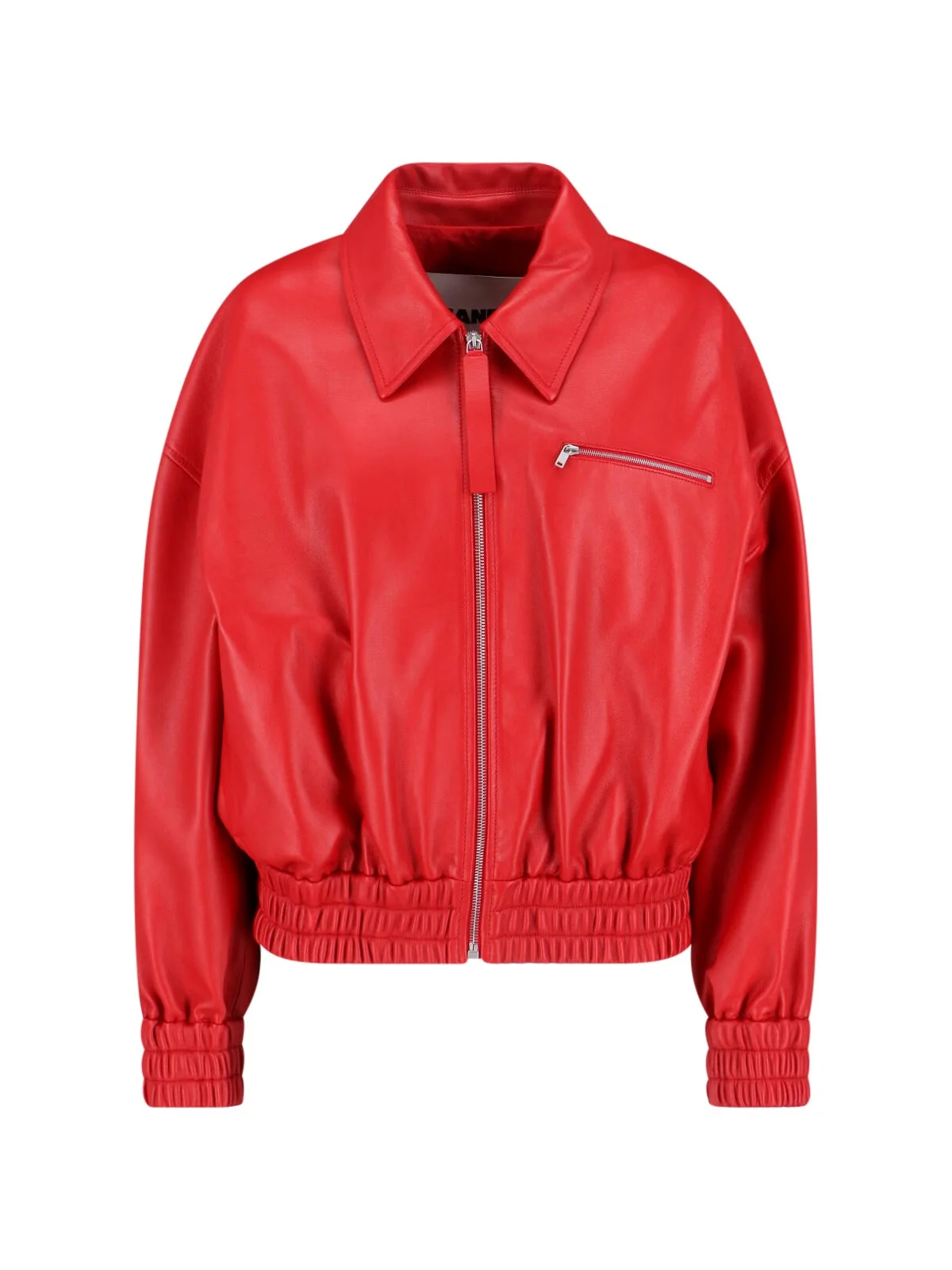 LEATHER BOMBER JACKET - 1