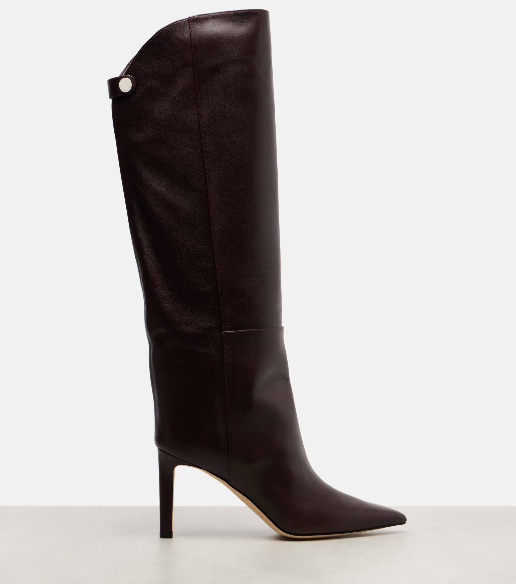 Alizze 85 leather knee-high boots - 4