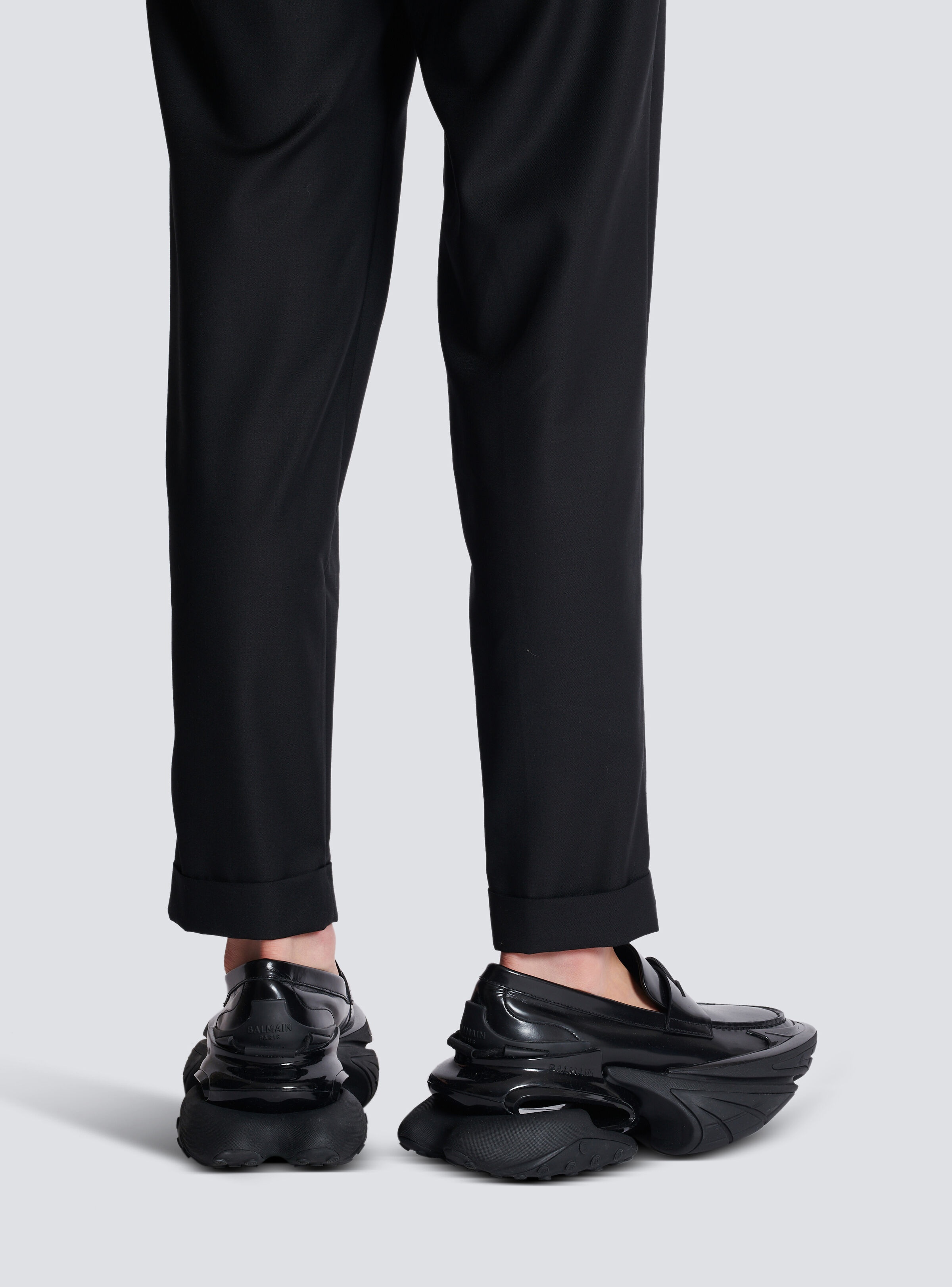 Main Lab Unicorn glazed leather loafers - 10