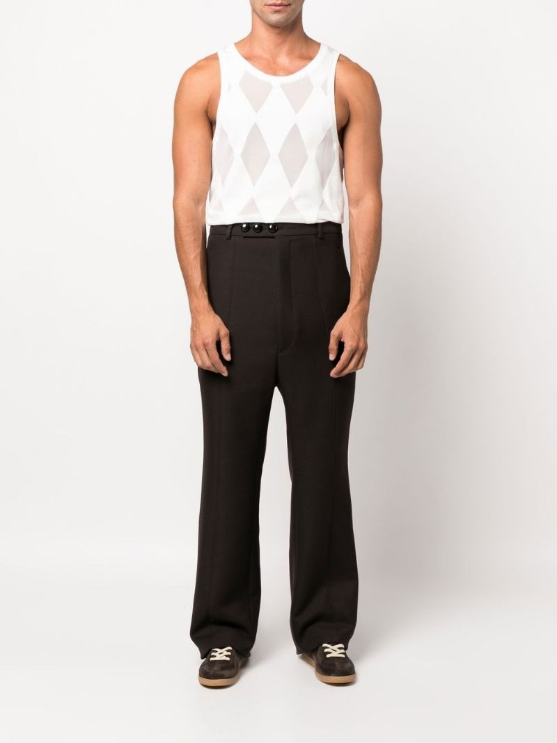 NAMACHEKO Penzer side-stripe tailored trousers outlook