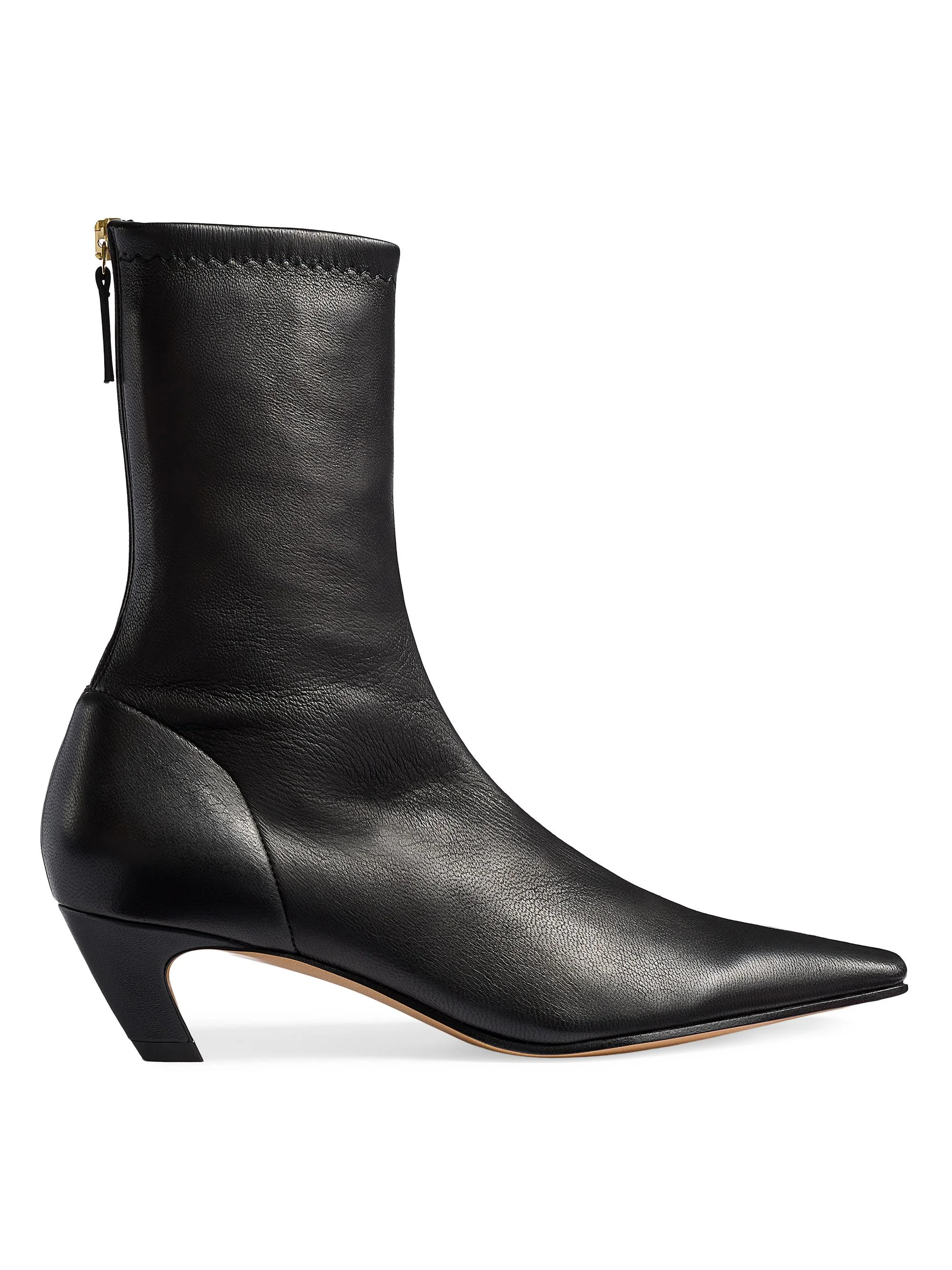 Women's Arizona 40MM Nappa Leather Ankle Boots - Black - 1