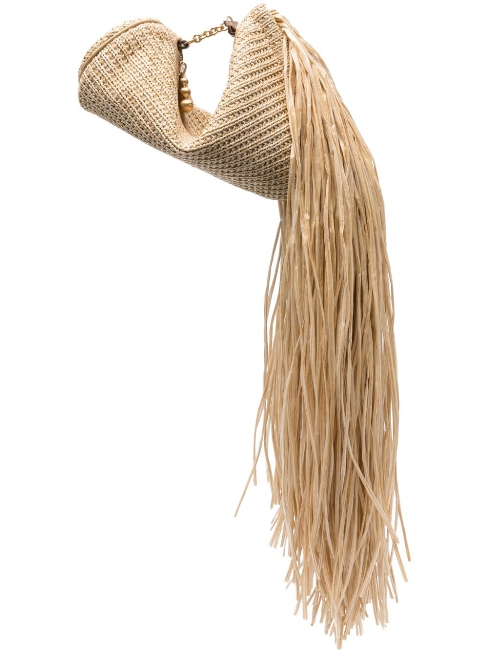 Viera raffia clutch bag - 1