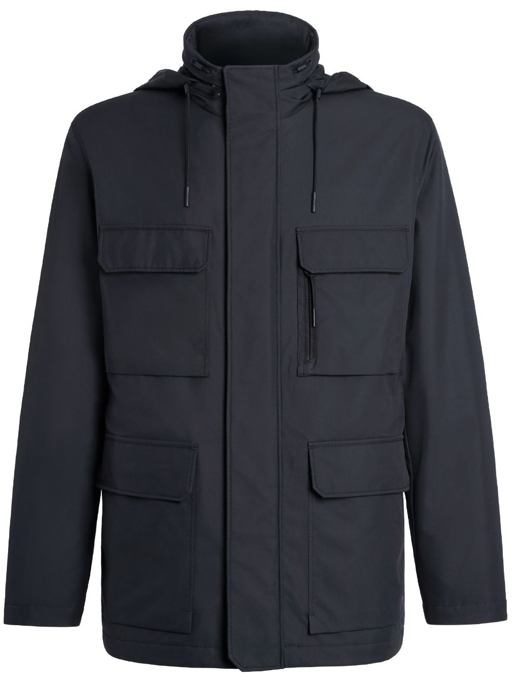 high-neck field jacket - 1