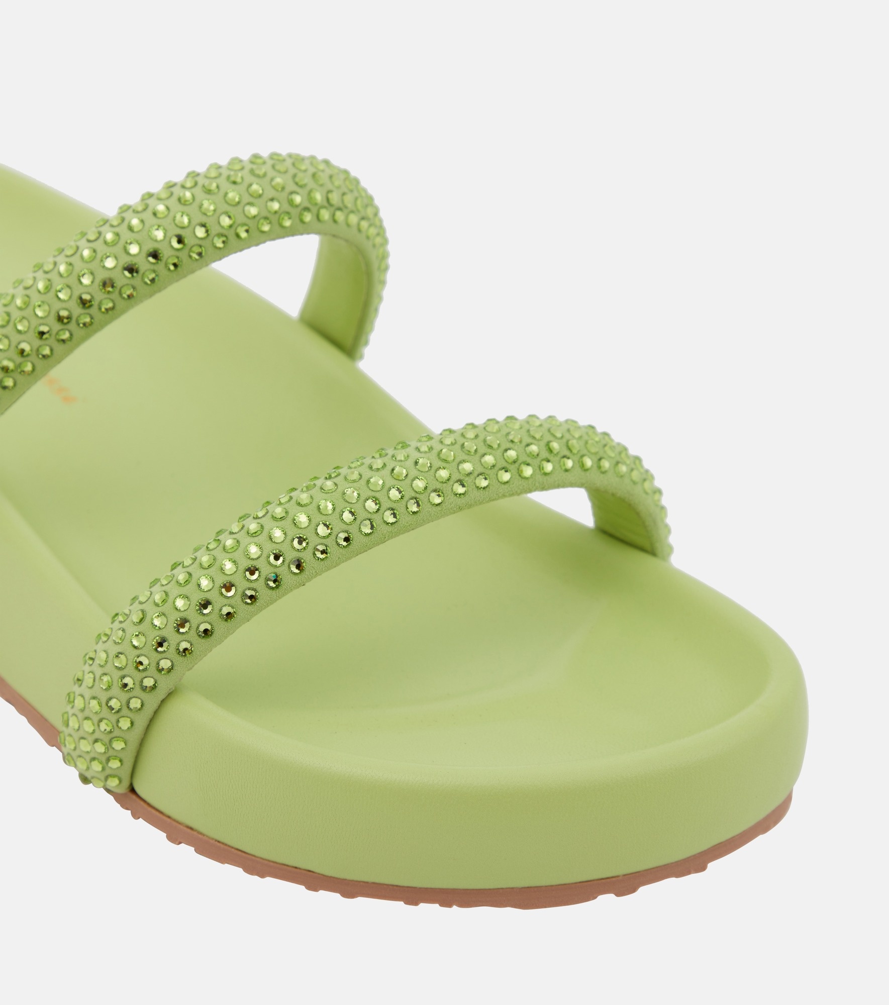 Croisette embellished leather sandals - 6