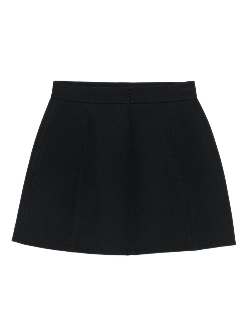 THE ANDAMANE straight-waistband straight mini skirt outlook