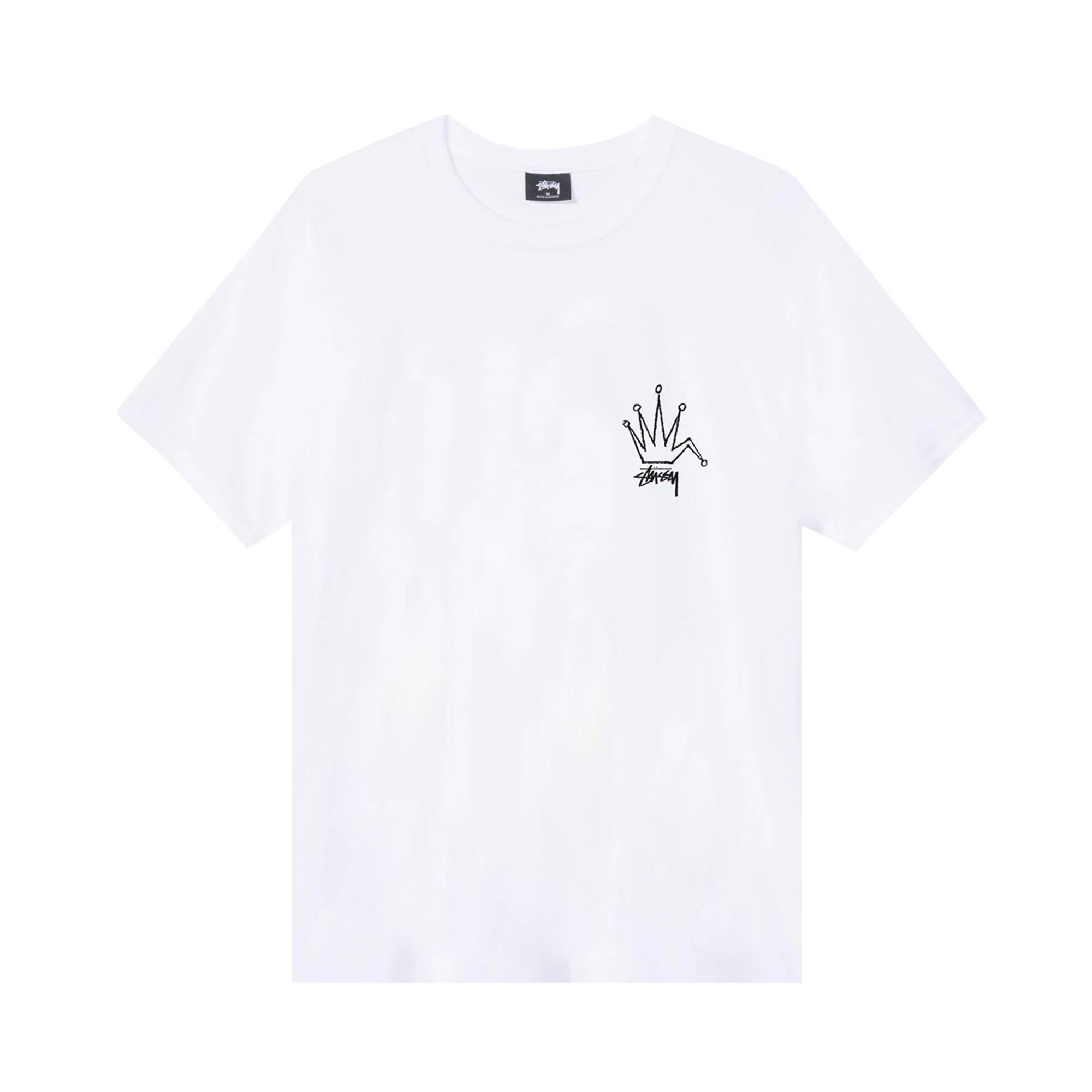 Stussy Old Crown Tee 'White' - 1