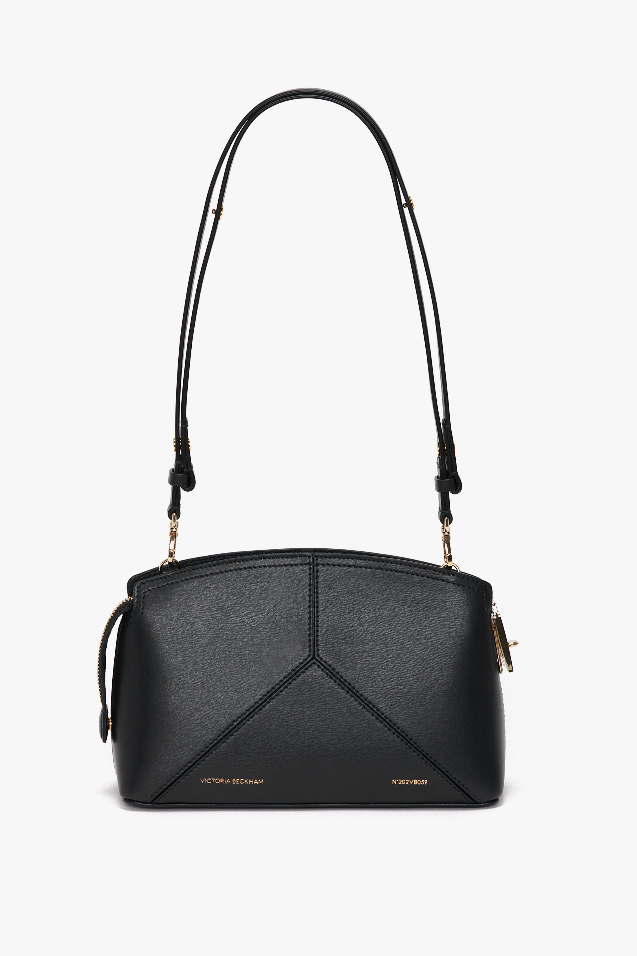 Victoria Cross Body In Black Leather - 3