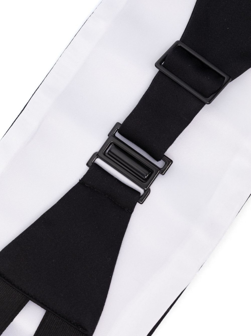 Valentino pleated silk cummerbund outlook