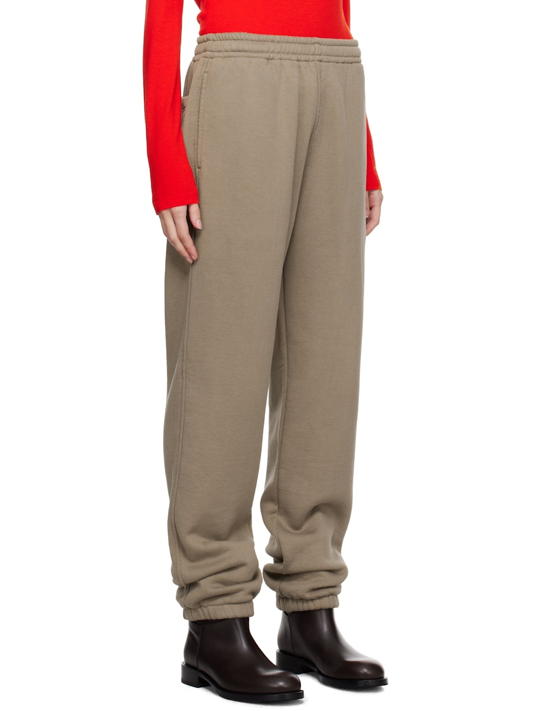 Brown Smooth Soft Sweatpants - 2