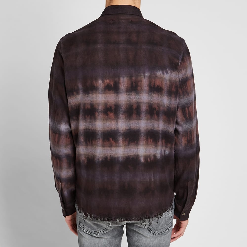 AMIRI Bleached Flannel Shirt - 6