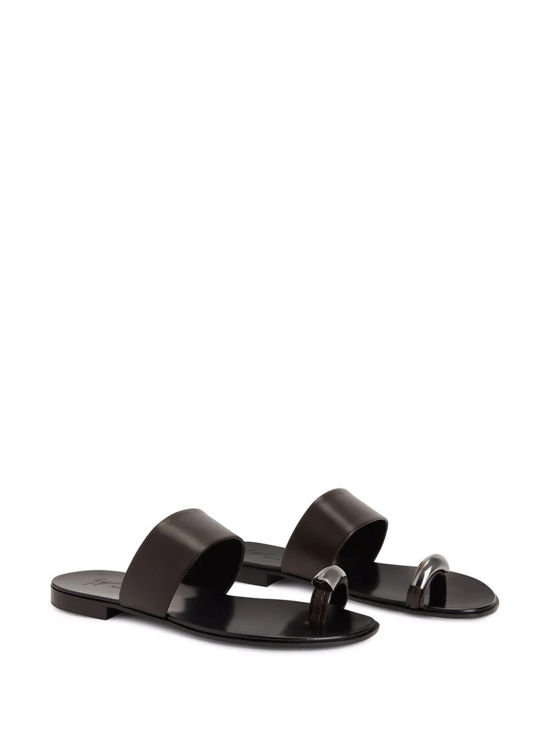Giuseppe Zanotti Norbert metal toe sandals outlook