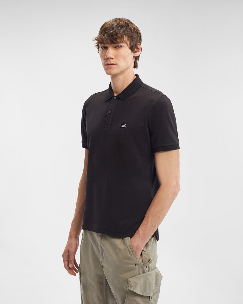 C.P. Company Stretch Piquet Slim Polo Shirt outlook